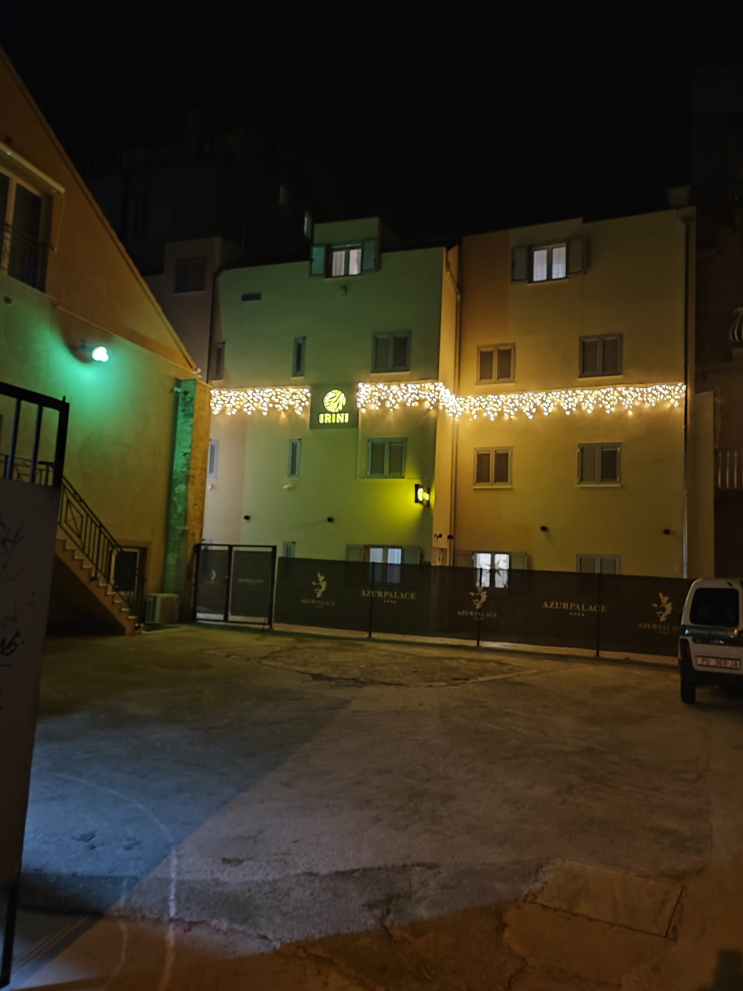Hotel Irini – osvjetljavanje fasade