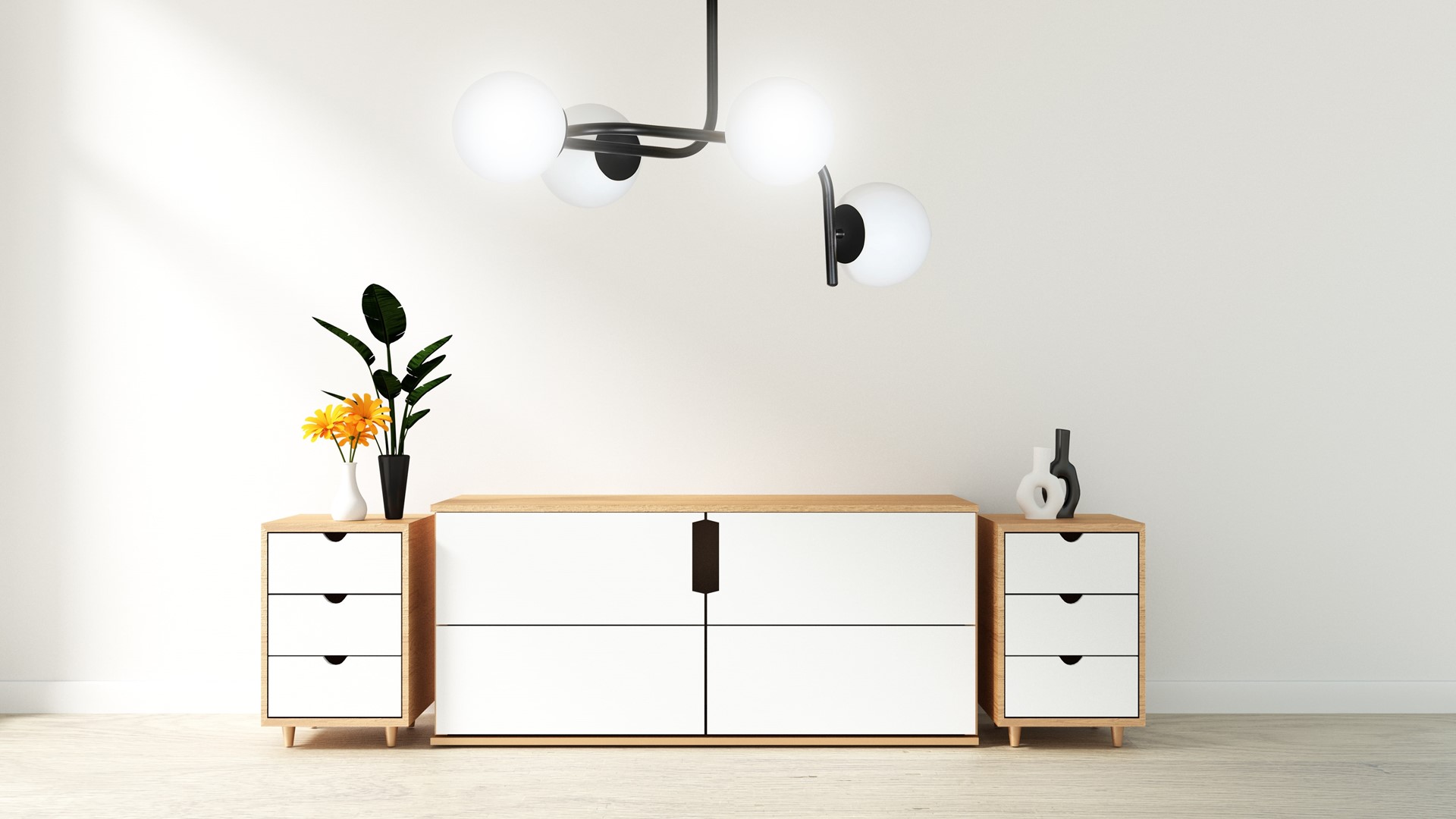 Emibig Stropna svjetiljka KALF 230V 10W MAX LED E14 Čelik/ Staklo Crna