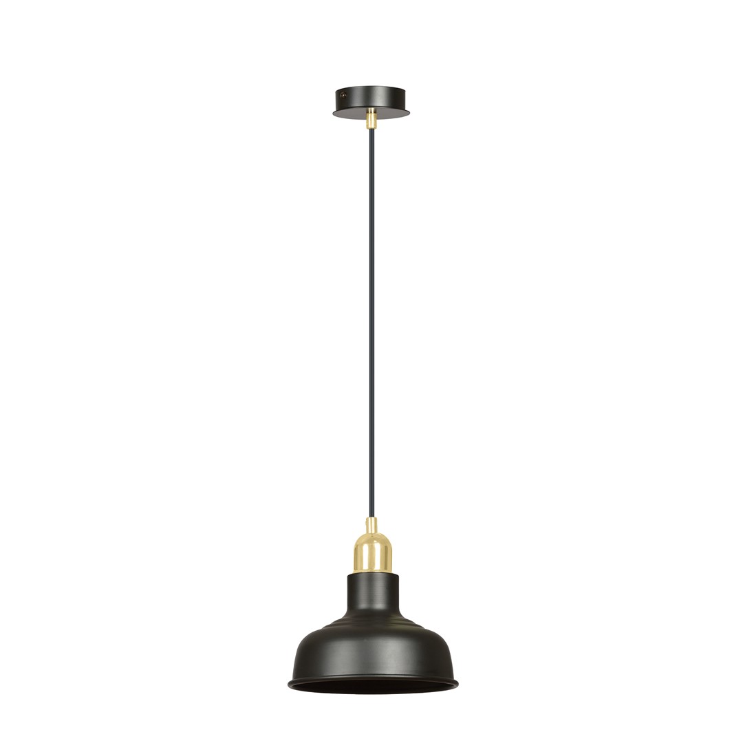 Emibig Visilica IBOR 230V 15W MAX LED E27 Čelik Crna