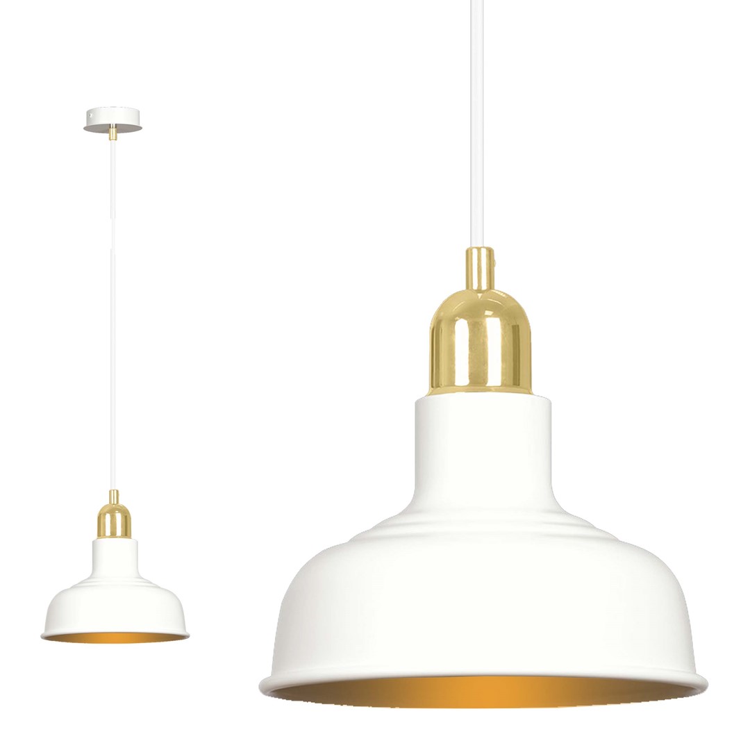 Emibig Visilica IBOR 230V 15W MAX LED E27 Čelik Bijela