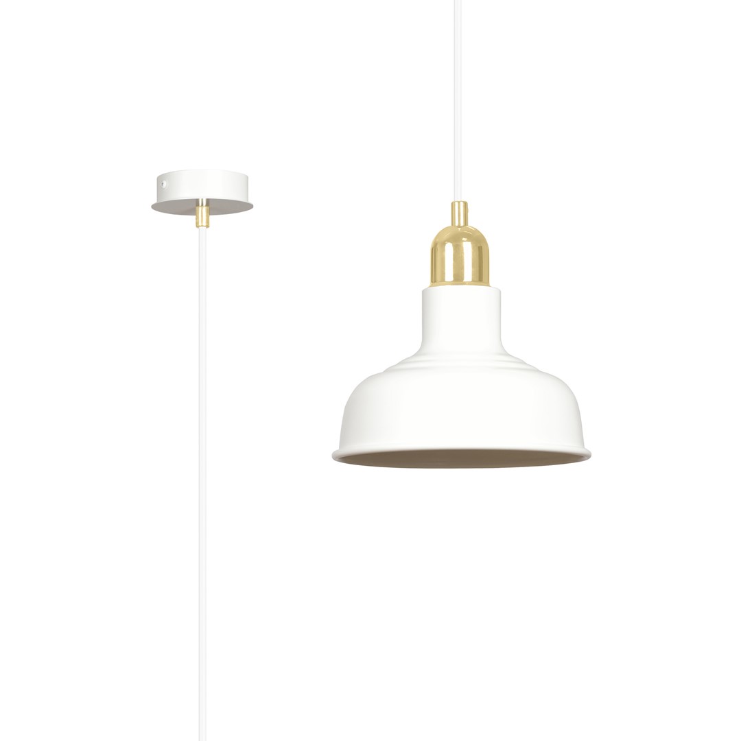Emibig Visilica IBOR 230V 15W MAX LED E27 Čelik Bijela