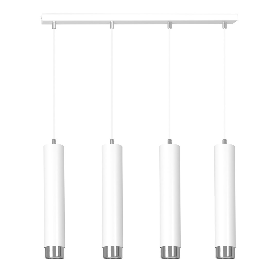 Emibig Visilica KIBO 230V 10W MAX LED GU10 Čelik Bijela/ Srebrna
