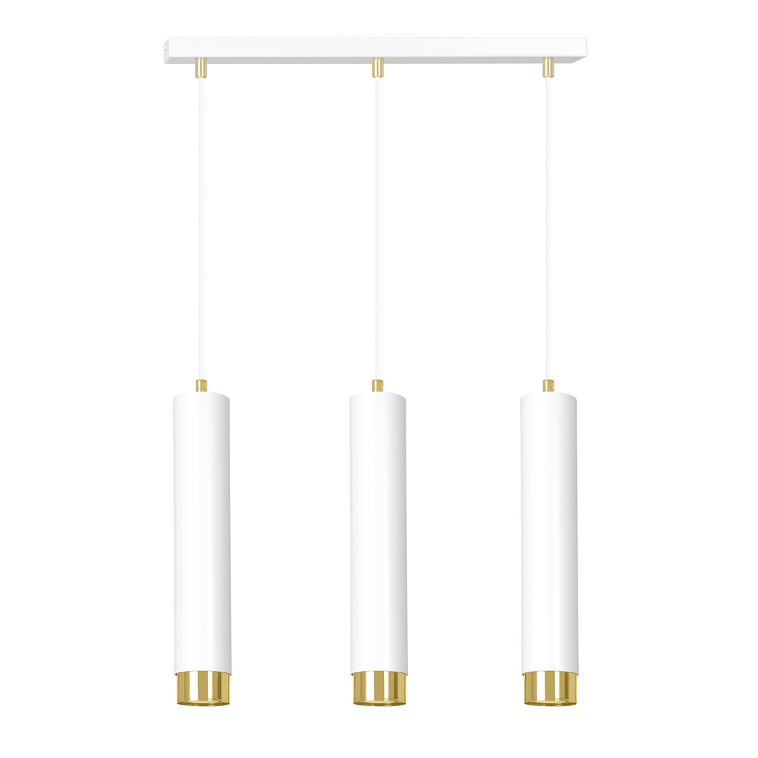 Emibig Visilica KIBO 230V 10W MAX LED GU10 Čelik Bijela/ Zlatna