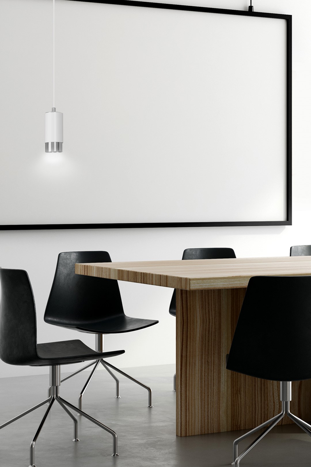 Emibig Visilica FUMIKO 230V 10W MAX LED GU10 Čelik Bijela/ Srebrna