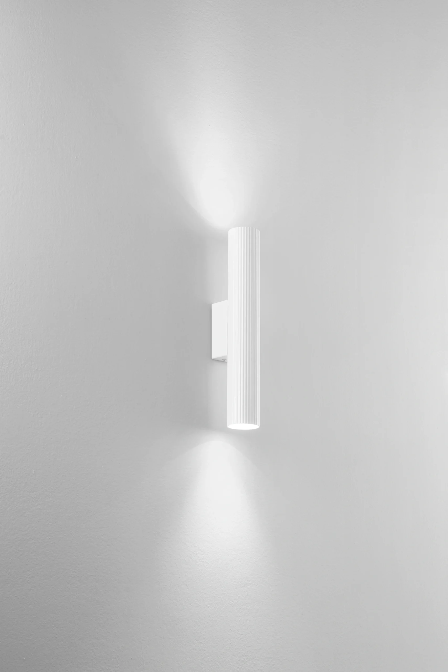 Luce Design Zidna lampa LORD 2xGU10 Čelik/Aluminij Bijela 35cm