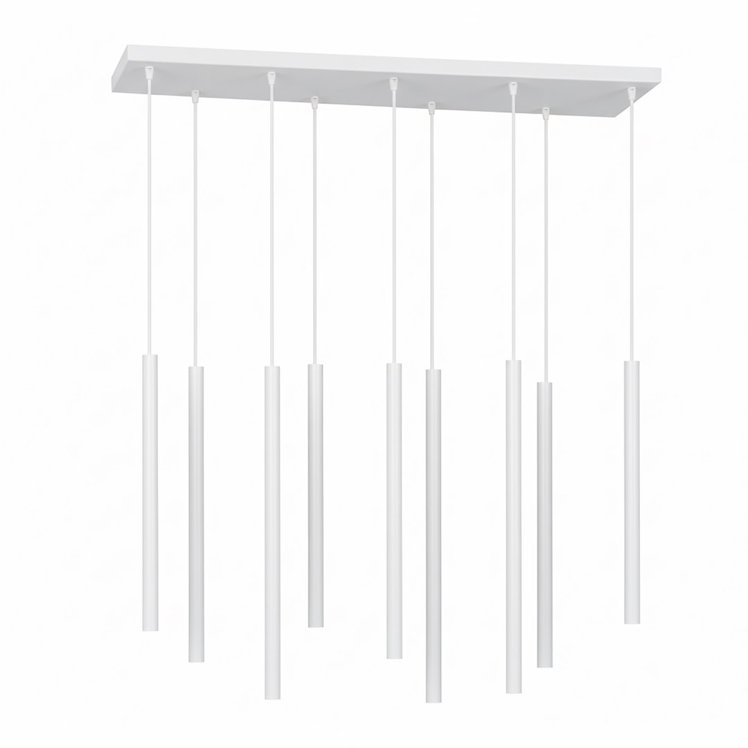 Emibig Visilica SELTER 230V 8W MAX LED G9 Čelik Bijela