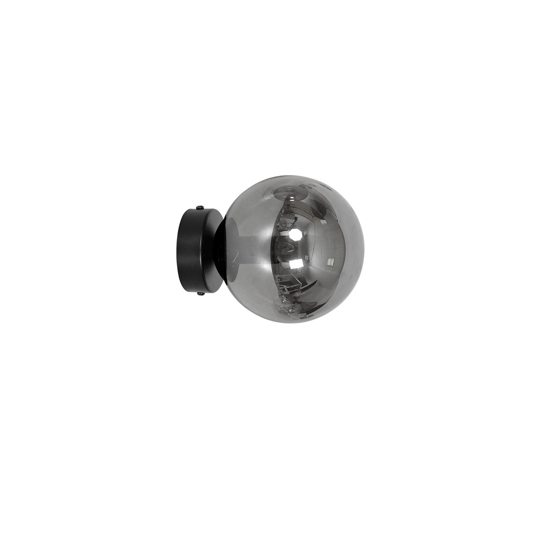 Emibig Visilica ROSSI 230V 10W MAX LED E14 Čelik/ Staklo Crna