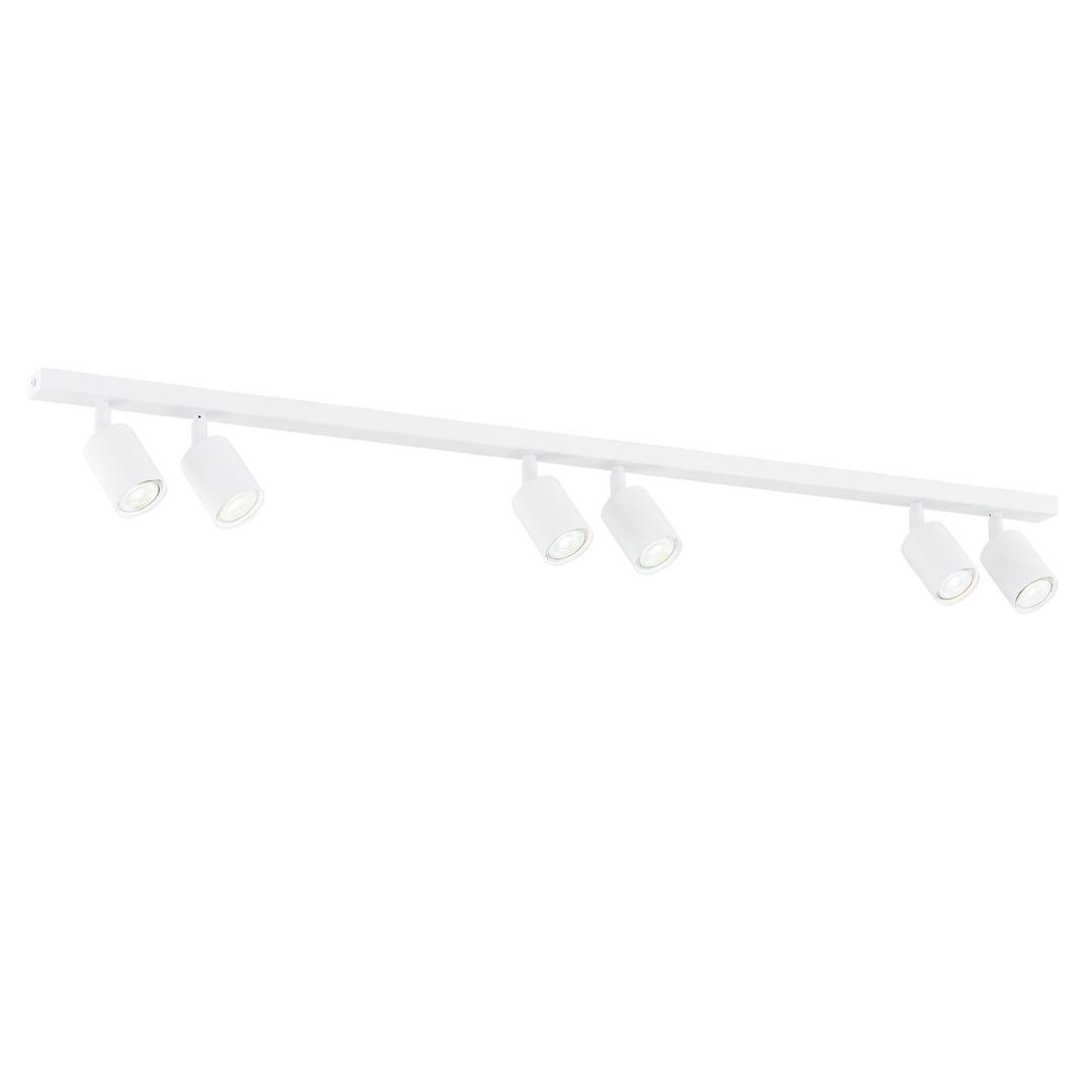Emibig Stropna svjetiljka FLASH 230V 8W MAX LED GU10 Čelik Crna
