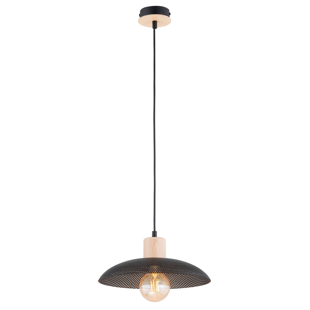 Emibig Luster KOBE 230V 15W MAX LED E27 Čelik Crna