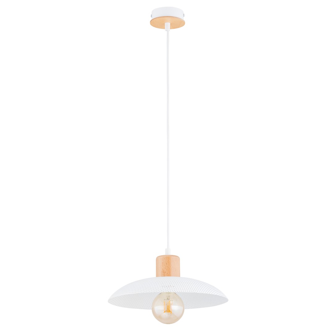 Emibig Luster KOBE 230V 15W MAX LED E27 Čelik Bijela