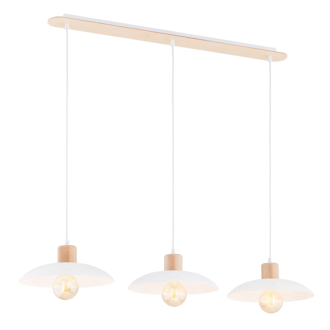 Emibig Luster KOBE 230V 15W MAX LED E27 Čelik Bijela