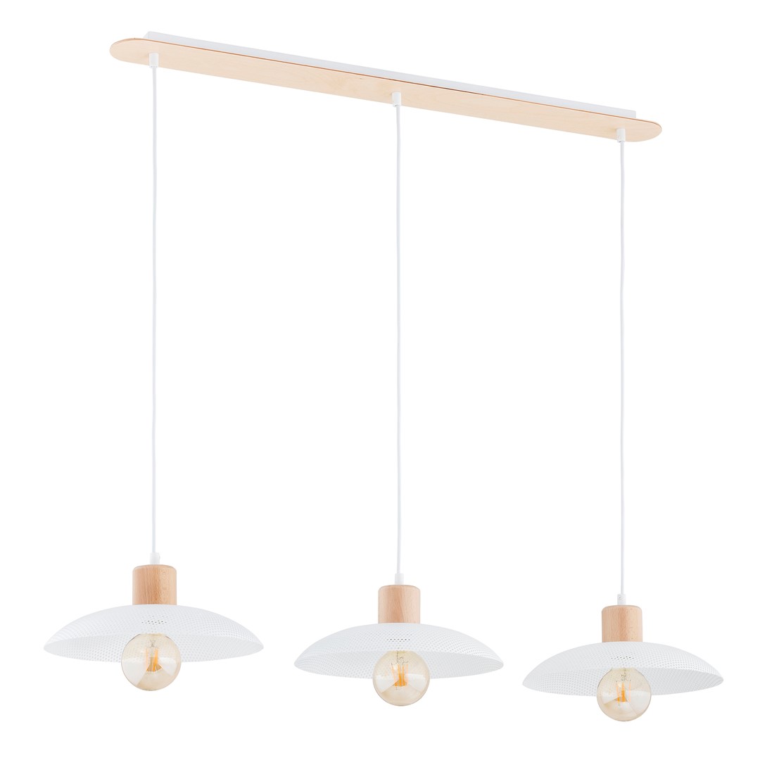 Emibig Luster KOBE 230V 15W MAX LED E27 Čelik Bijela