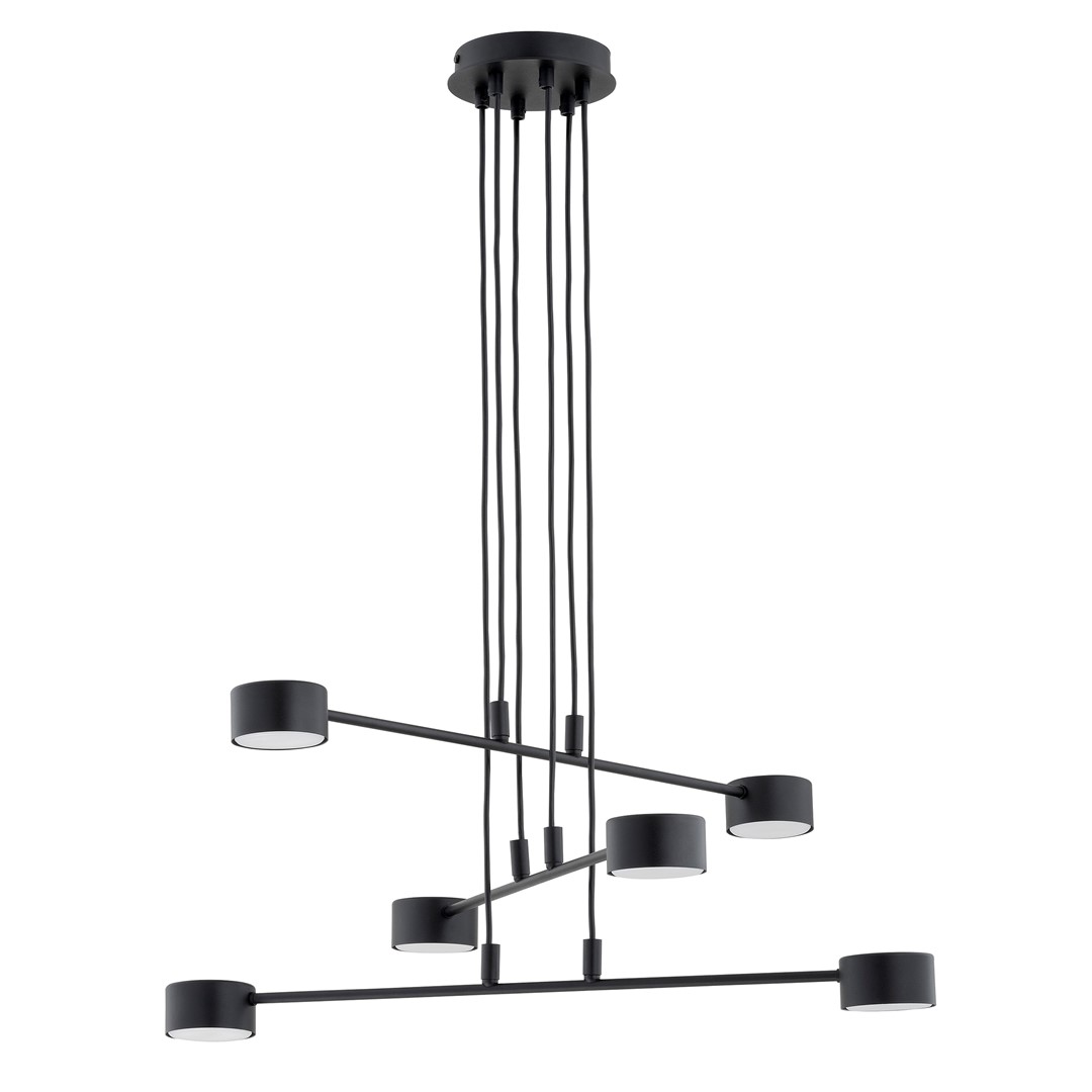 Emibig Visilica MODUS 230V 10W MAX LED GX53 Čelik Crna