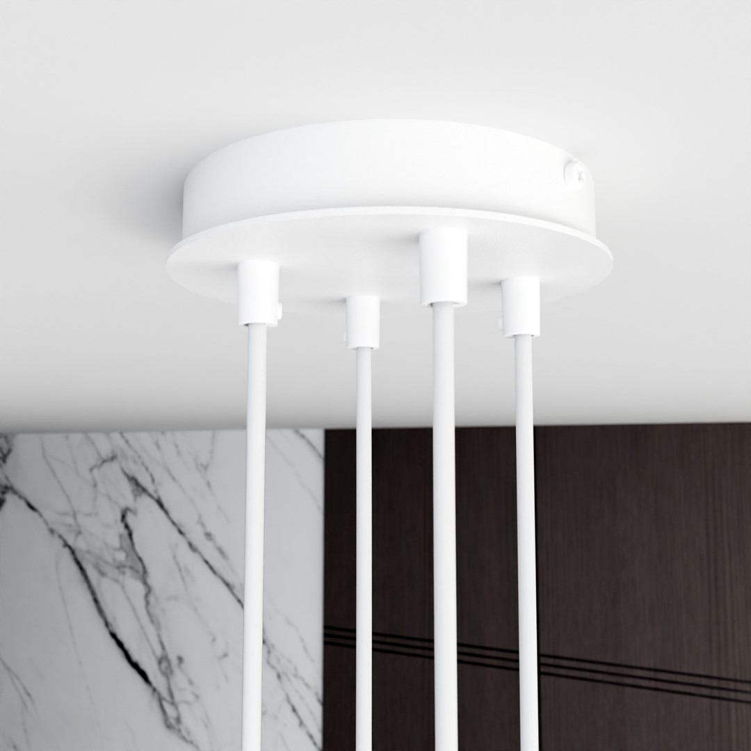 Emibig Visilica MODUS 230V 10W MAX LED GX53 Čelik Bijela