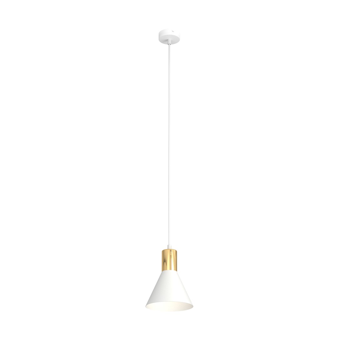 Emibig Visilica ROSA 230 V 15W MAX LED E27 Čelik Bijela