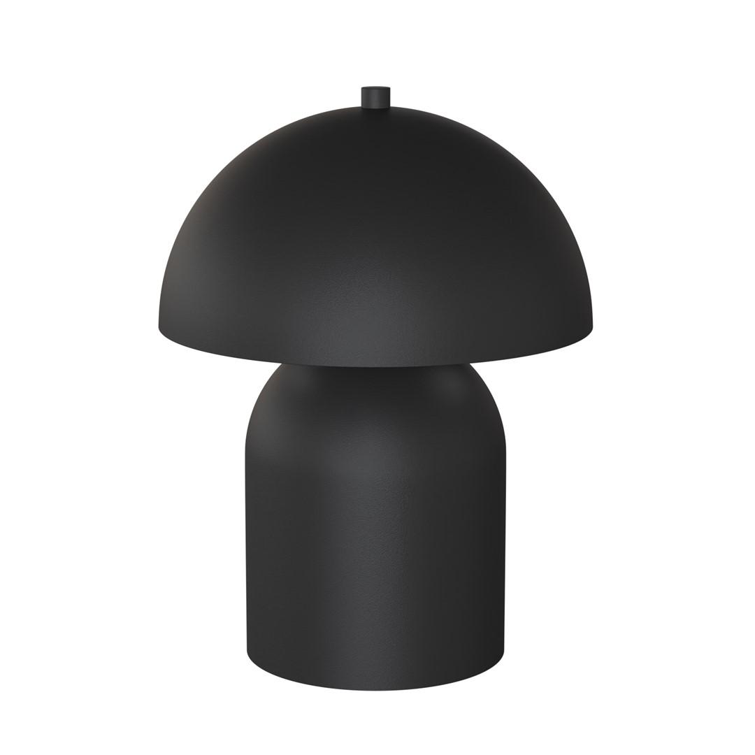 Emibig Stolna lampa MUSH 230 V 8W MAX LED G9 Čelik Crna