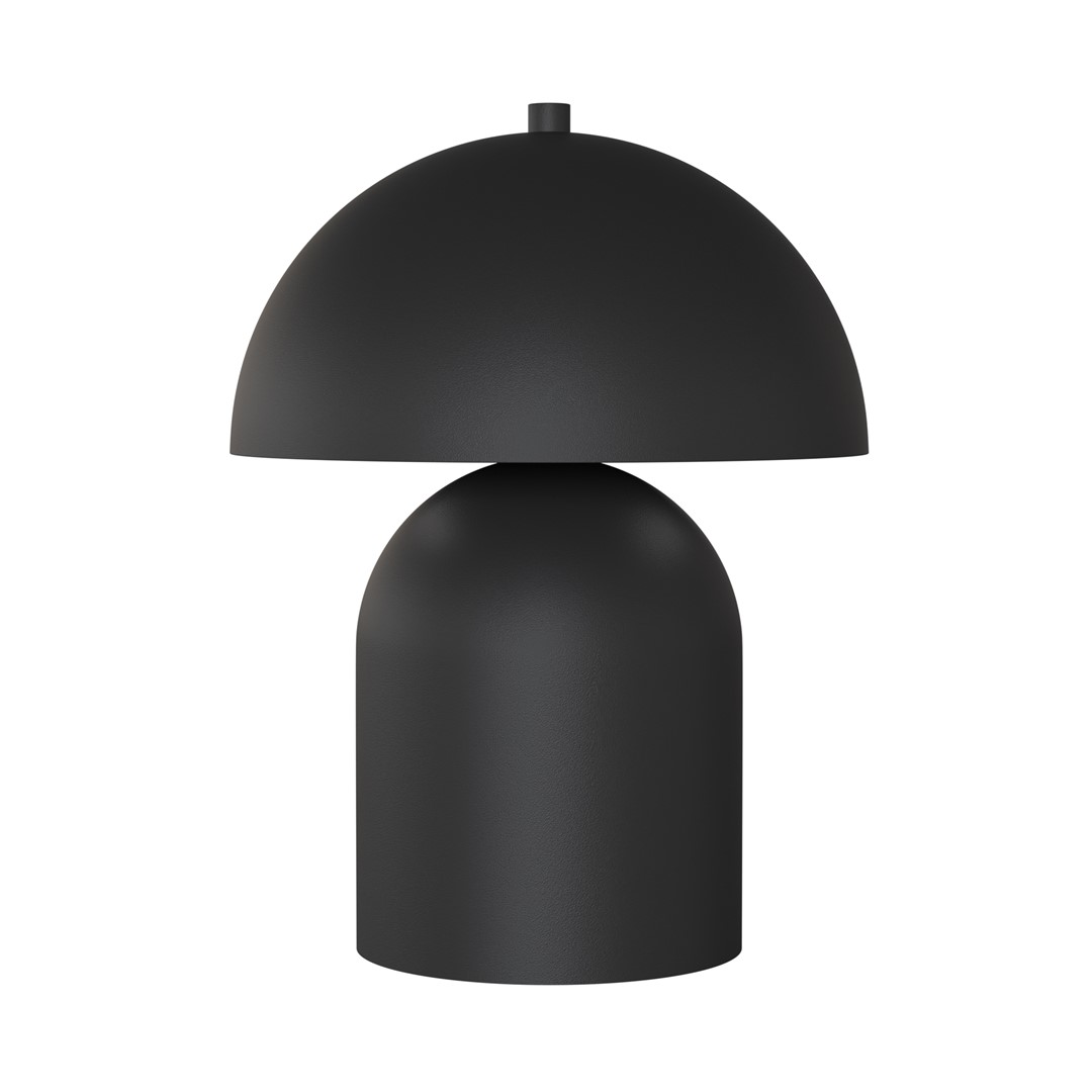 Emibig Stolna lampa MUSH 230 V 8W MAX LED G9 Čelik Crna