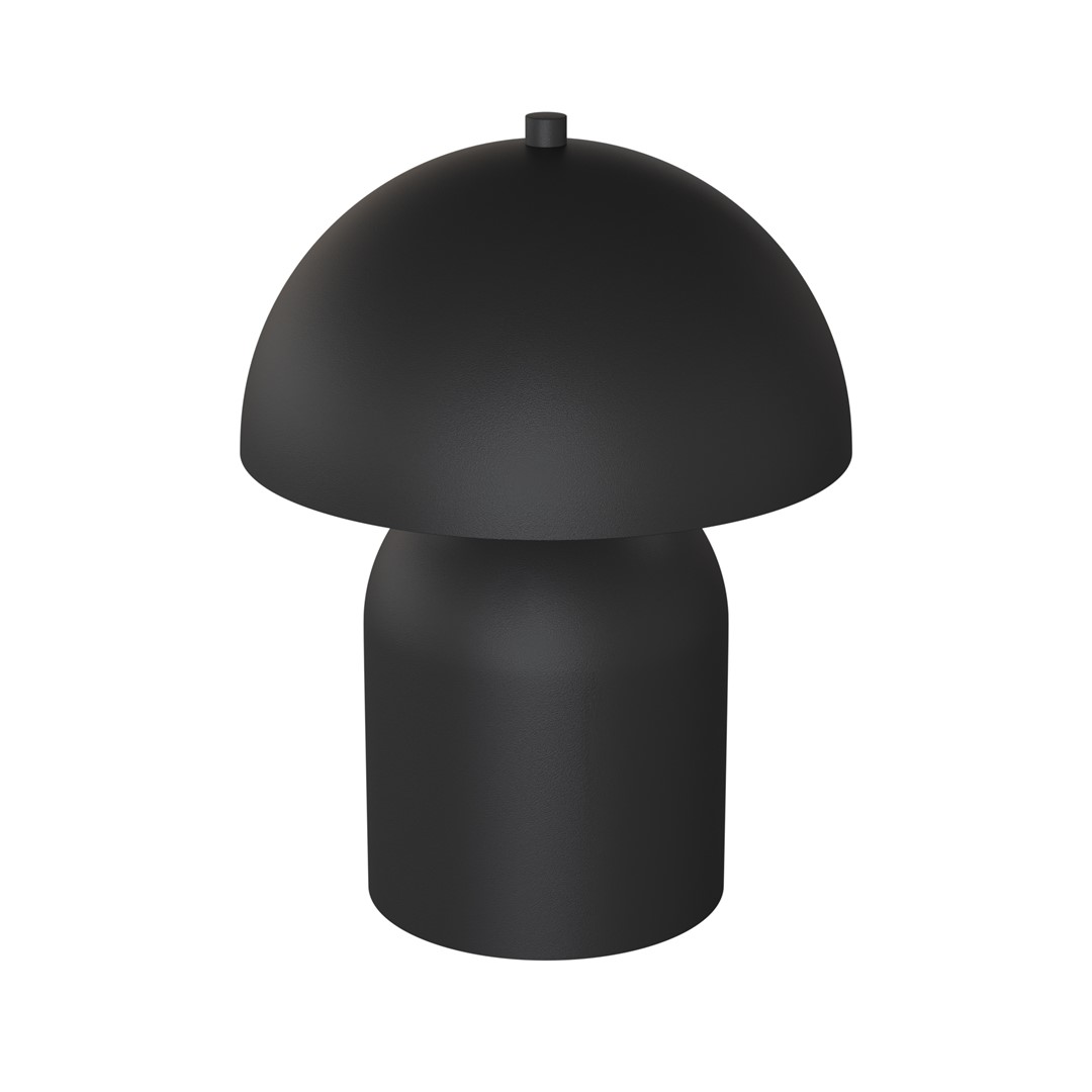 Emibig Stolna lampa MUSH 230 V 8W MAX LED G9 Čelik Crna