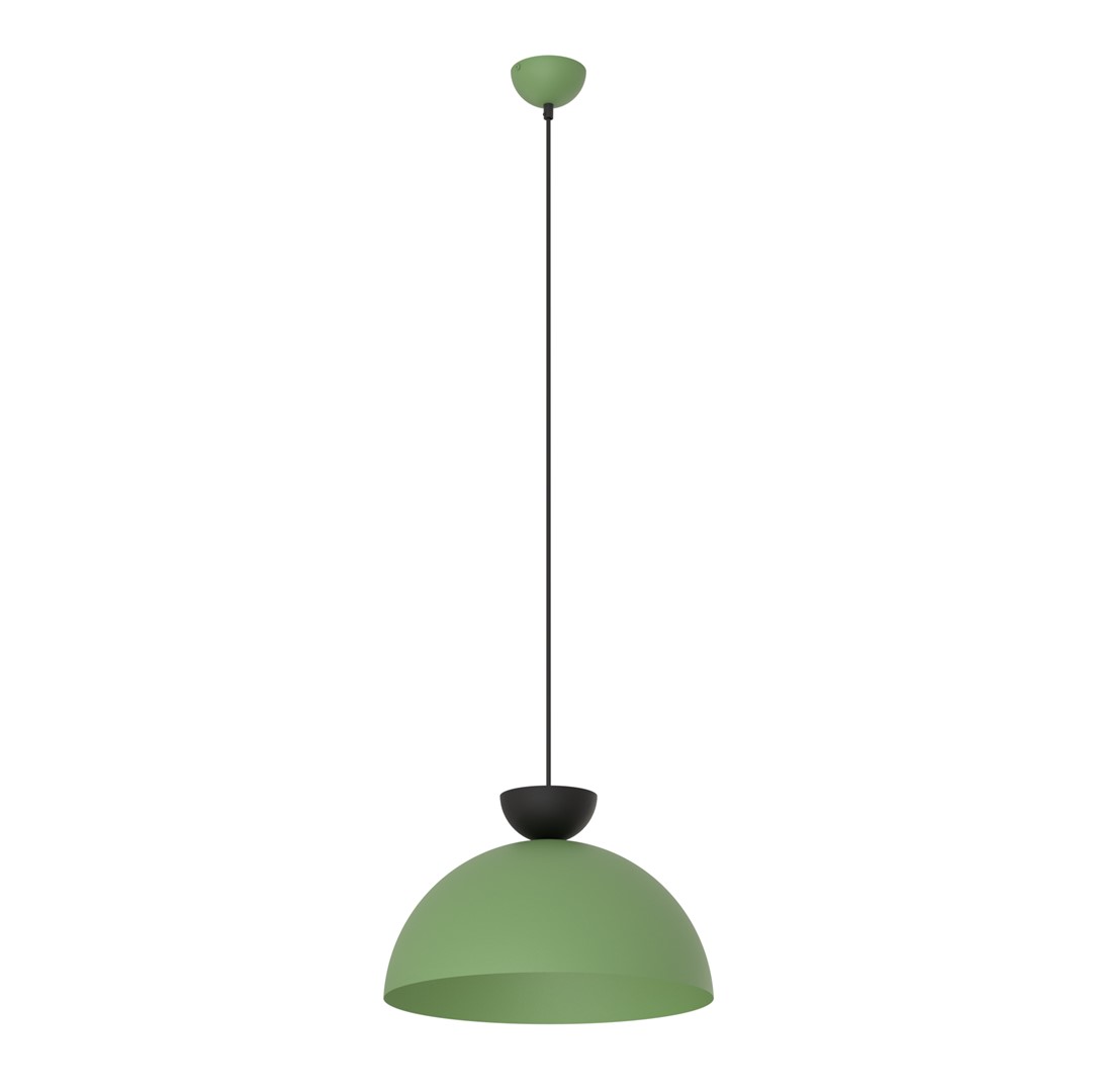 Emibig Visilica LUNARO 230 V 12W MAX LED GX53 Čelik Crna/ Zelena