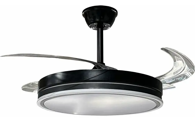 Optonica Stropni LED ventilator 36W 3CCT ABS Crni