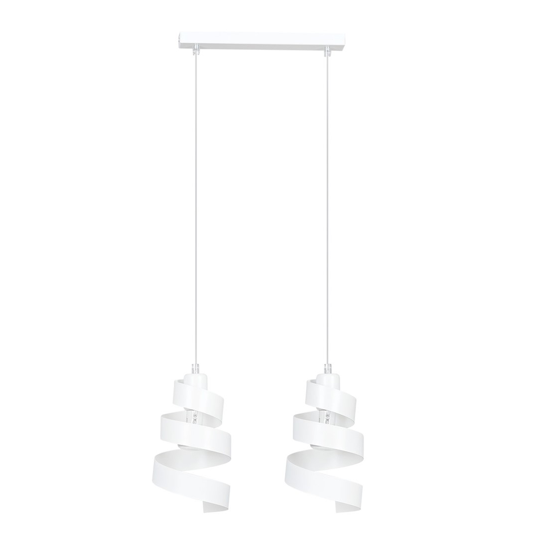Emibig Visilica SAGA 230V 15W MAX LED E27 Čelik Bijela