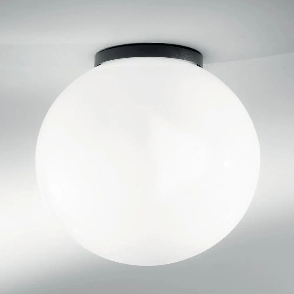 Intec Dekorativna kugla POLLY 1xE27 Ø300mm PMMA IP44 Bijela