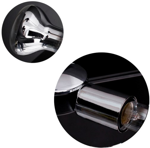 Emibig Visilica VIENO 230V 15W MAX LED E27 Čelik Bijela