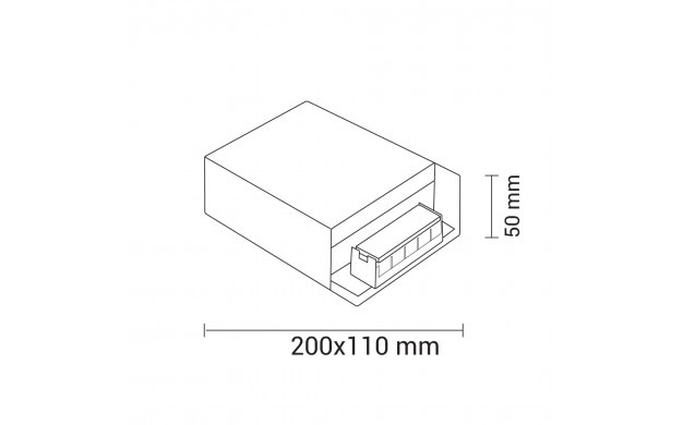 Optonica Napajanje za LED traku 250W 24V Metal