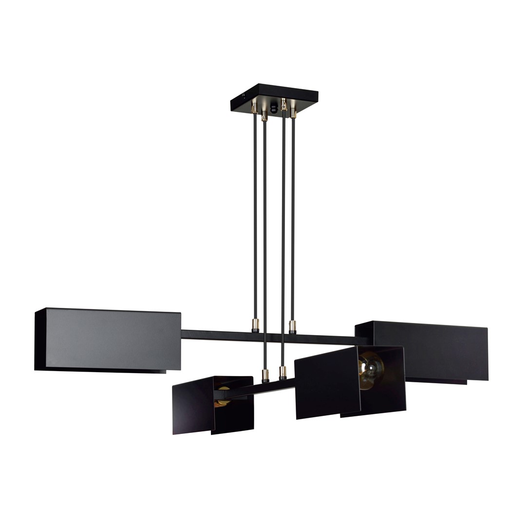Emibig Visilica TOLOS 230V 15W MAX LED E27 Čelik Crna