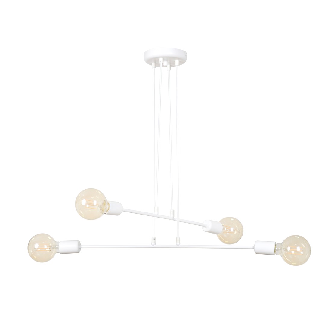 Emibig Visilica MULTIPO 230V 10W MAX LED E27 Čelik Bijela