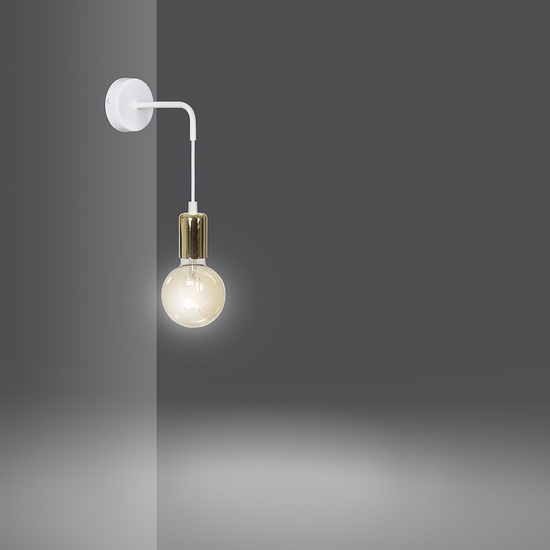 Emibig Visilica VESIO 230V 10W MAX LED E27 Čelik Bijela