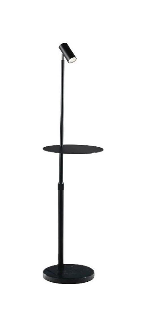 Luce Design Podna lampa 1xGU10 Metal/Mramor Crna