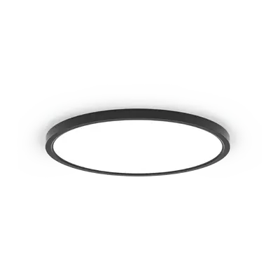 Green Tech Nadgradna LED plafonjera Okrugla 20W 5CCT Plastika Crna