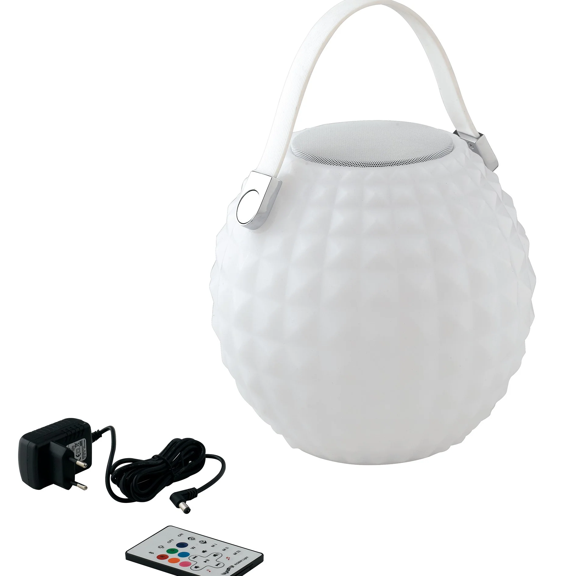 Intec Prijenosna LED lampa GECO DJ sa Bluetooth zvučnikom RGB + 4000K PE