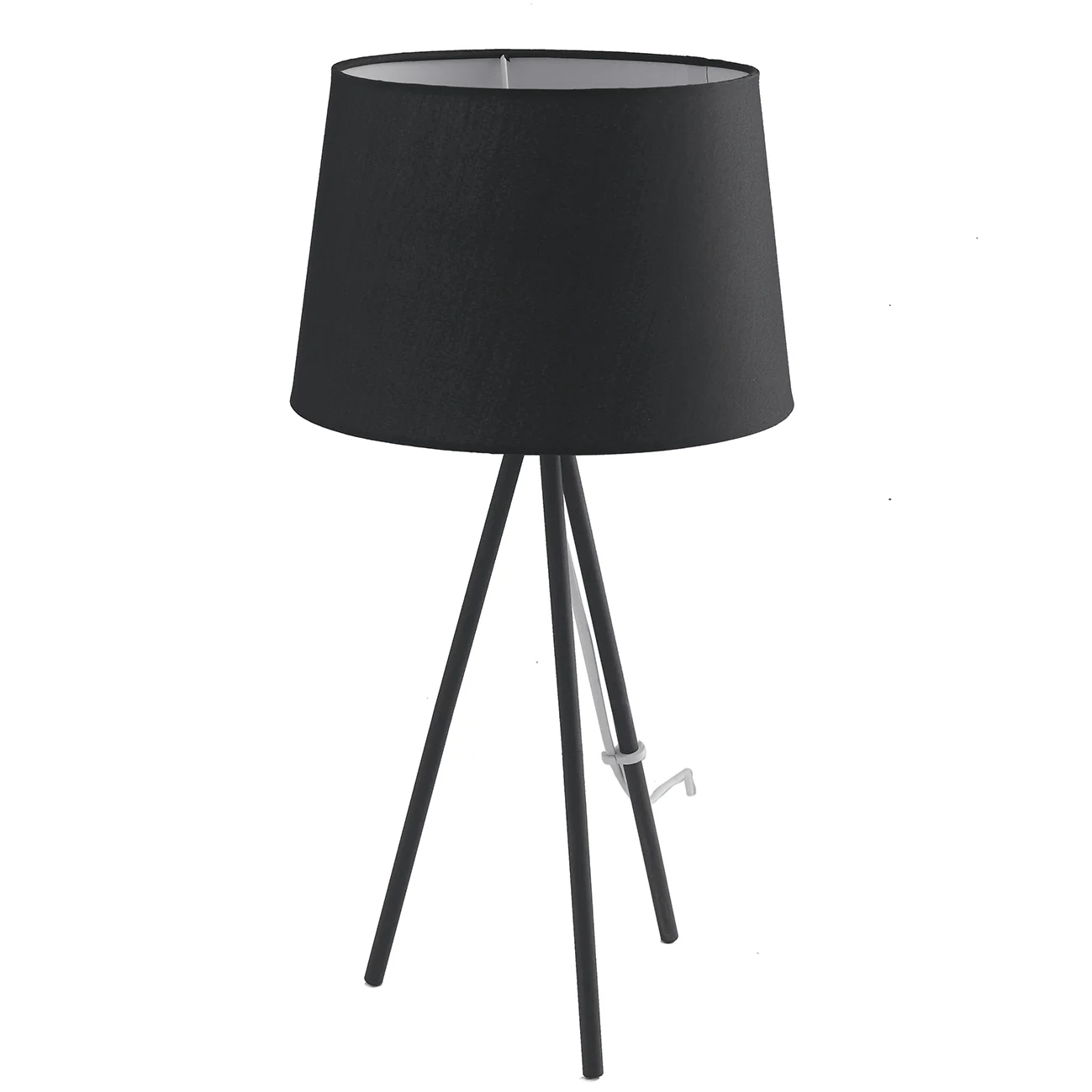 Luce Design Stolna lampa MARILYN 1xE27 Metal/Tekstil Crna