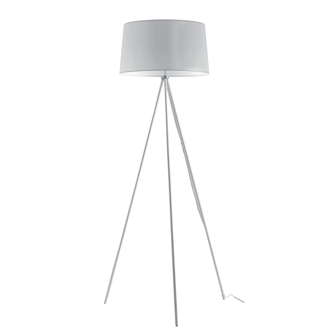 Luce Design Podna lampa MARILYN 1xE27 Metal/Tekstil Bijela