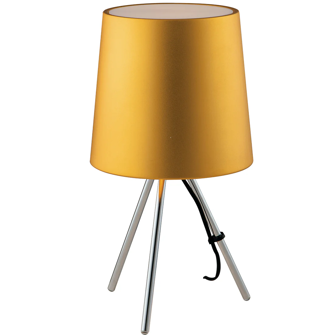 Luce Design Stolna lampa MARLEY 1xE14 Aluminij/Akril Zlatna