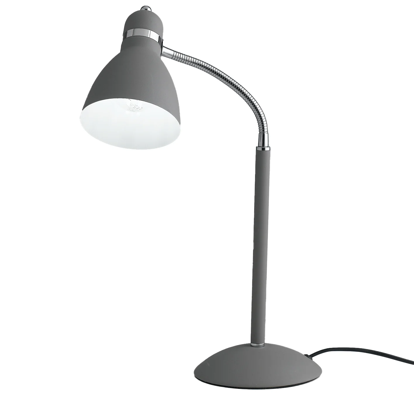 Luce Design Stolna lampa PEOPLE E27 Metal Siva