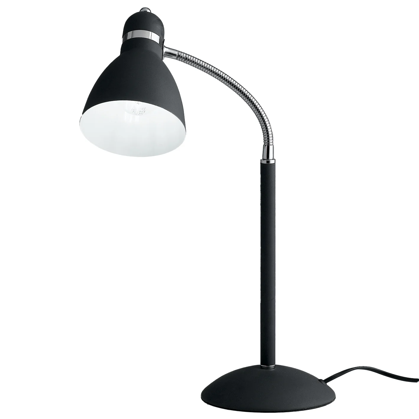 Luce Design Stolna lampa PEOPLE 1xE27 Metal Crna