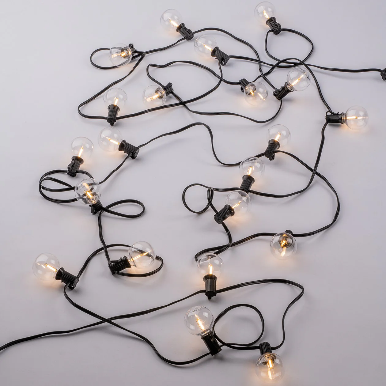 Intec Svjetlosne lampice PICNIC 25xE12 7,62m 3000K PVC kabel
