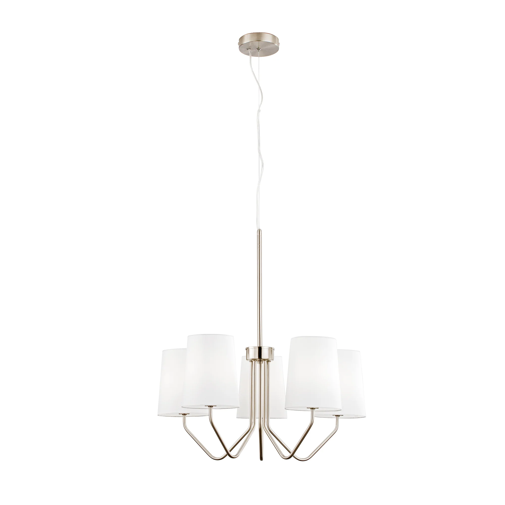 Luce Design Luster SALLY 5xE14 Metal/Tkanina Nikal