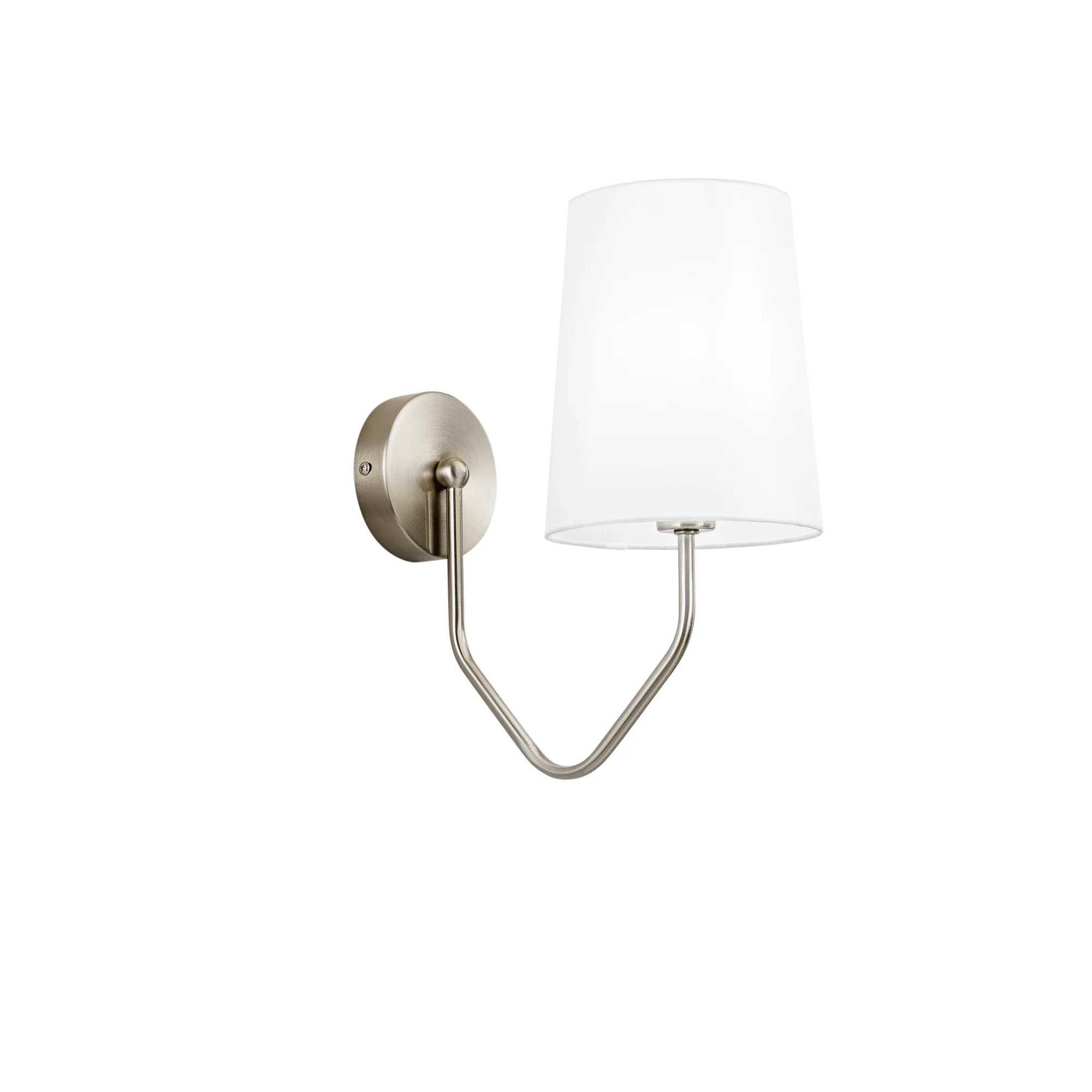 Luce Design Zidna lampa SALLY 1xE14 Metal/Tkanina Nikal