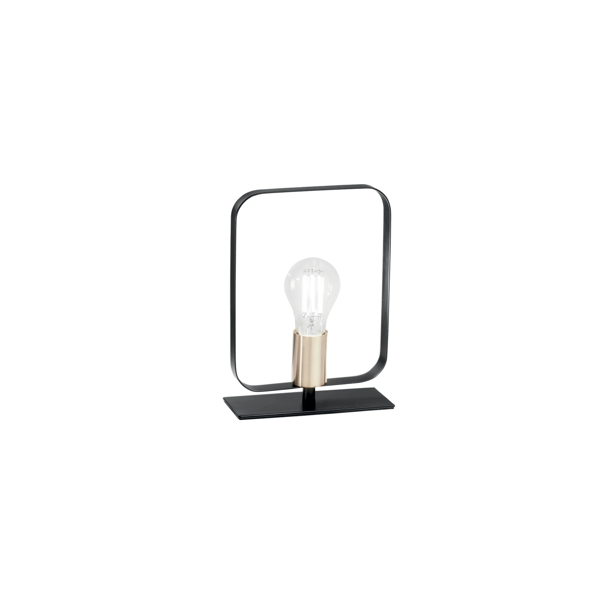 Luce Design Stolna lampa SMITH 1xE27 Metal Crna/Zlatna