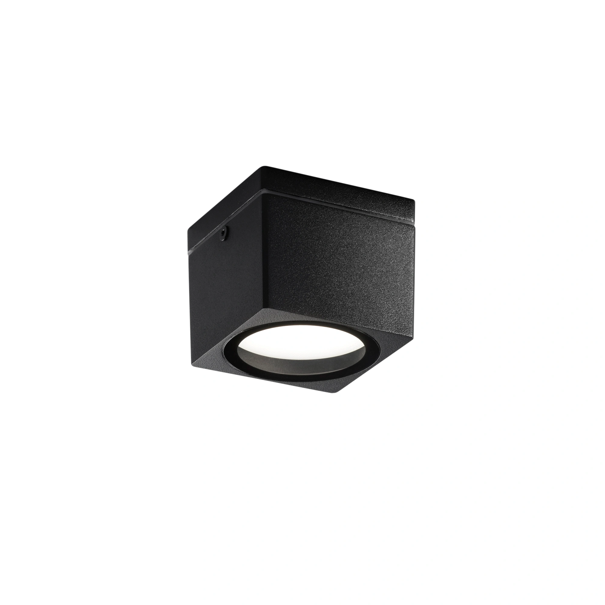 Intec Plafonjera TOWER 1xGX53 IP54 Aluminij Kvadratna Crna