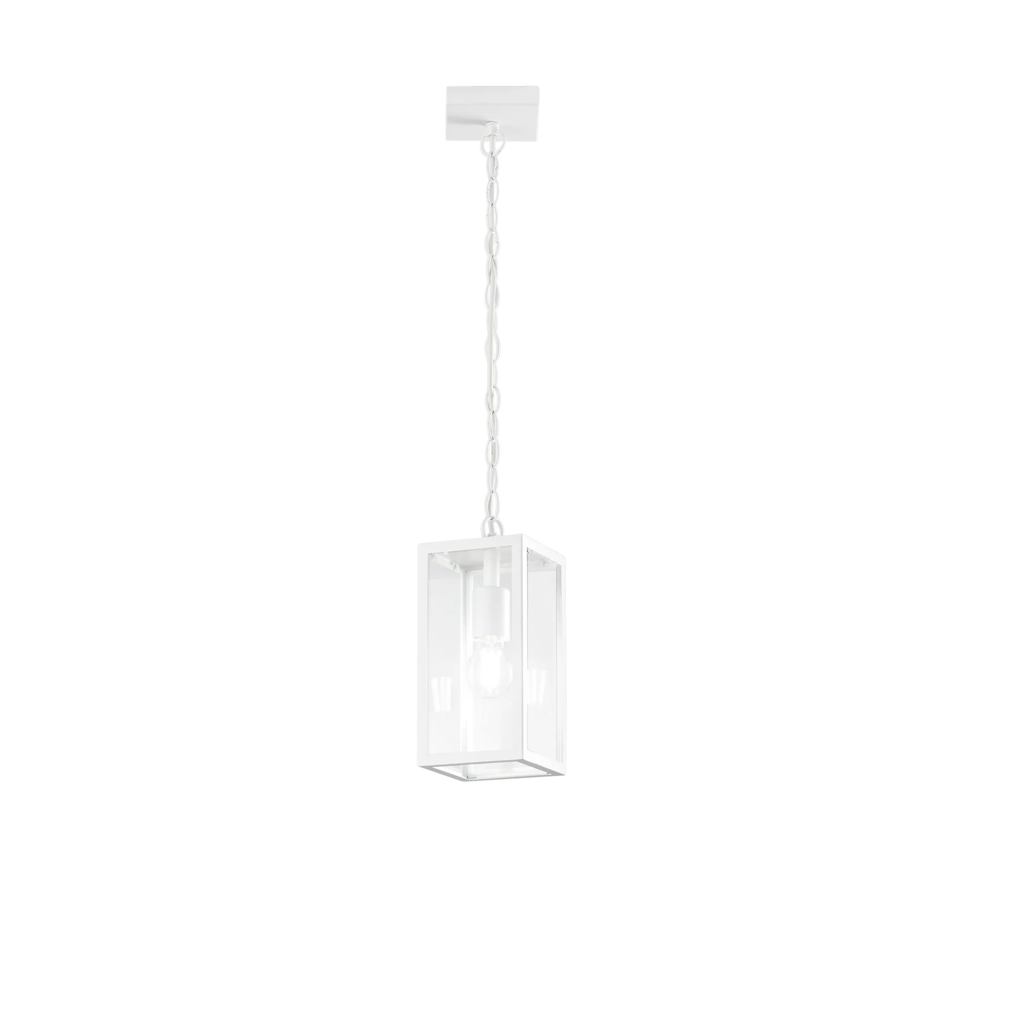 Intec Viseća vanjska lanterna MIRAGE 1x27 Metal Bijela