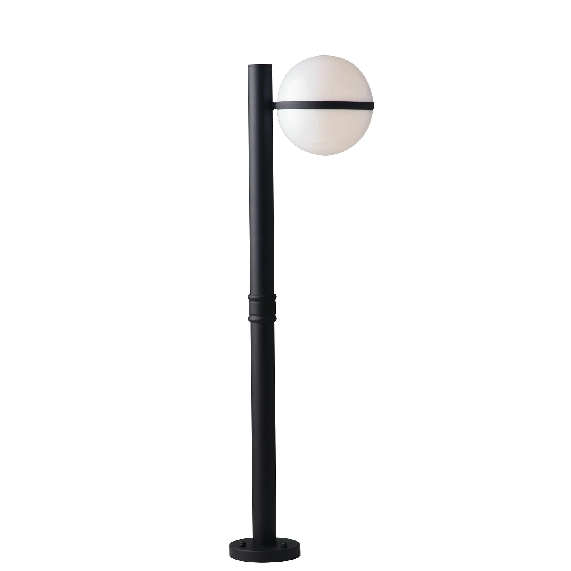 Intec Vanjska podna lampa ORBIT 1xE27 1000mm Aluminij/Akril Crna