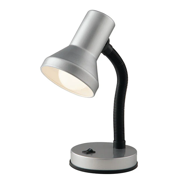 Luce Design Stolna lampa LTD 1xE27 Plastika/Metal Srebrna