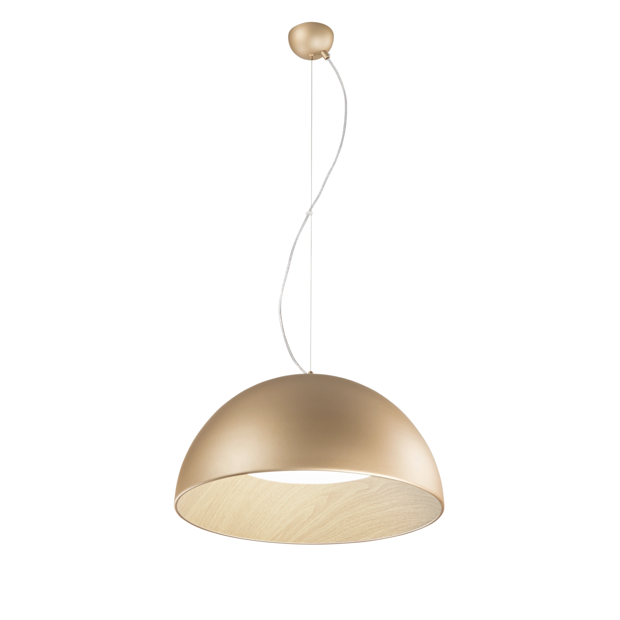 Luce Design Viseća lampa COCO 40W 3000/4000/6500K Zlatna
