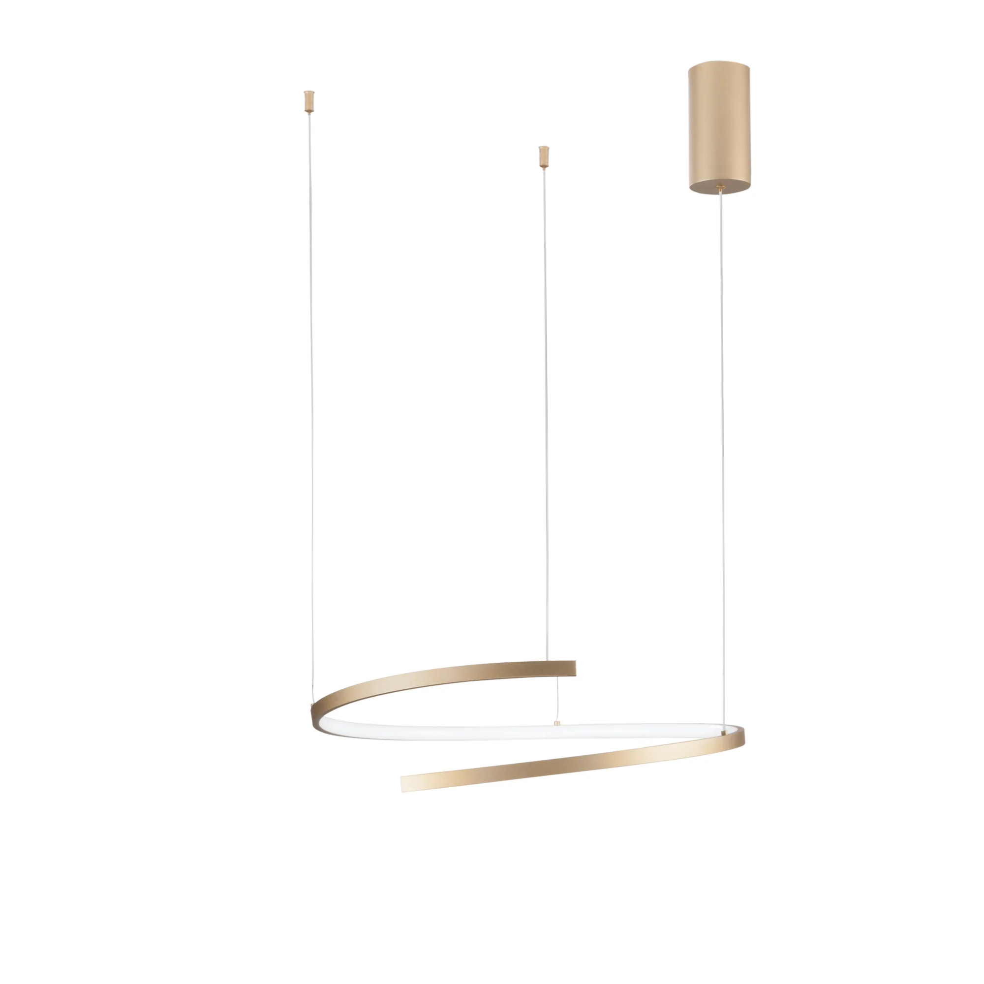 Luce Design Viseća lampa  MOMA 38W 3000/4000/6500 Zlatna