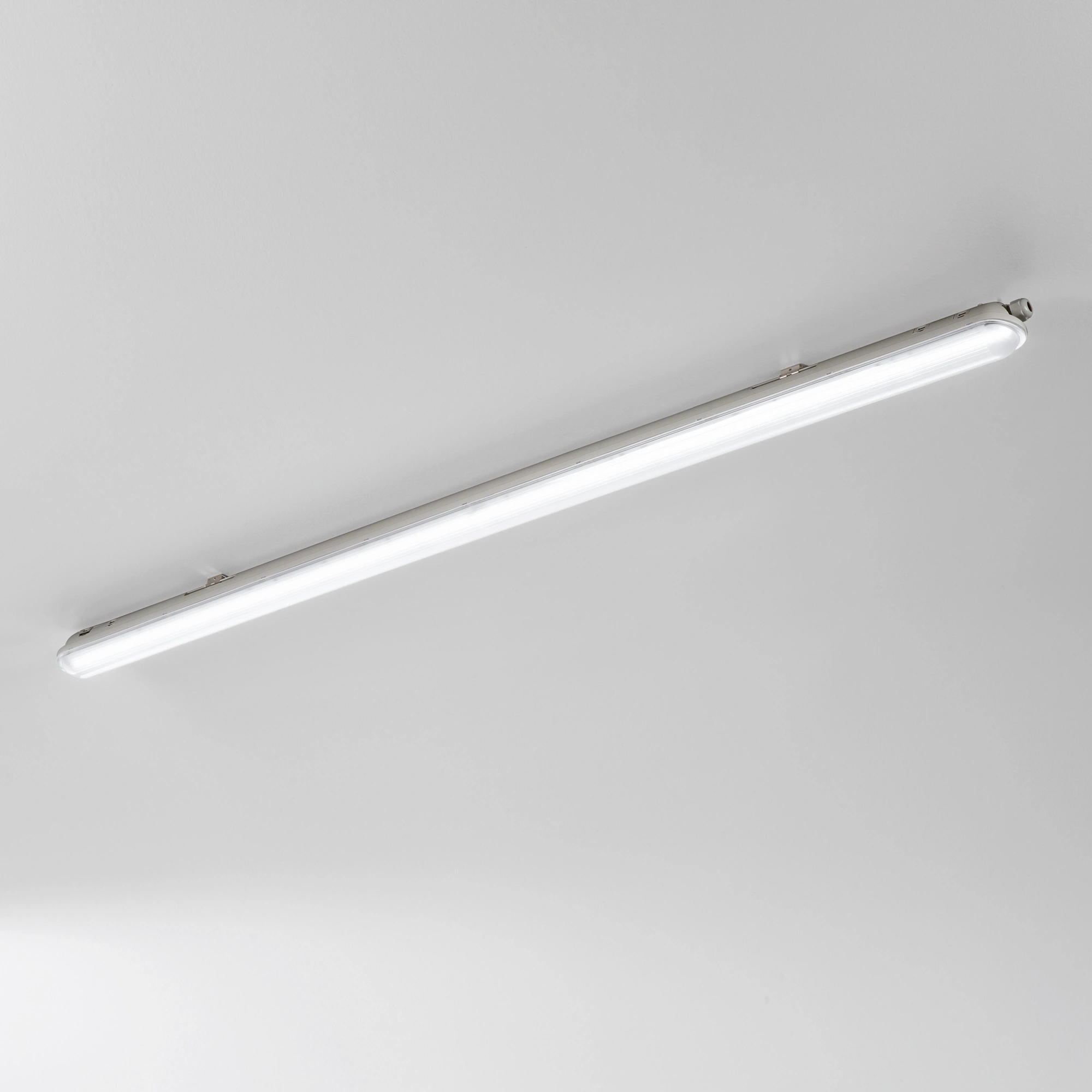 Industrijska LED svjetiljka NAUTILUS 55W 4000K PC Srebrna